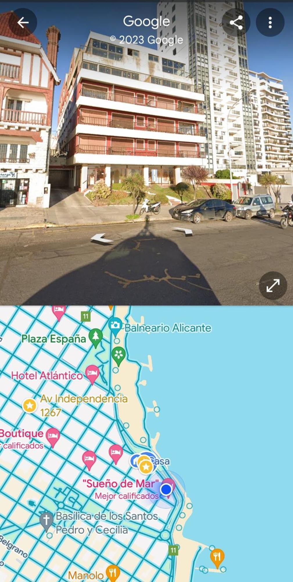 Departamento Frente Al Mar La Perla Con Cochera * Mar del Plata